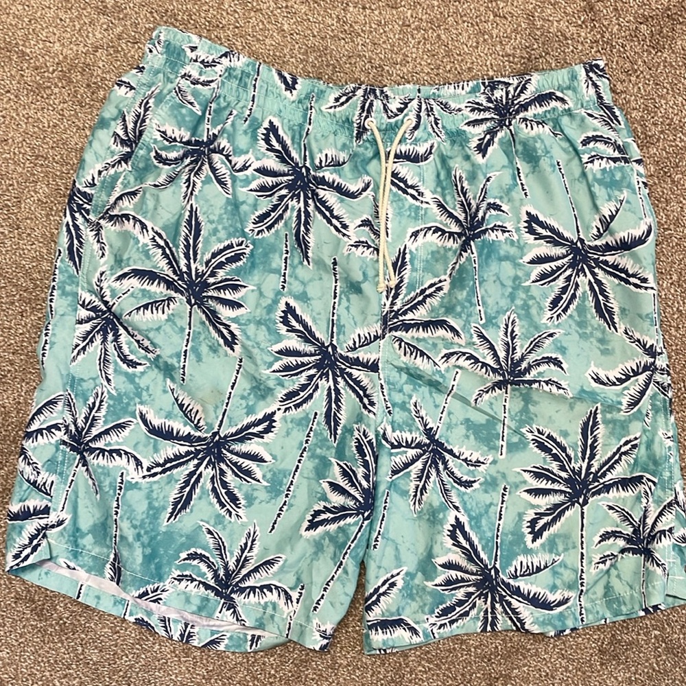 Old Navy Palm Tree Swim Shorts